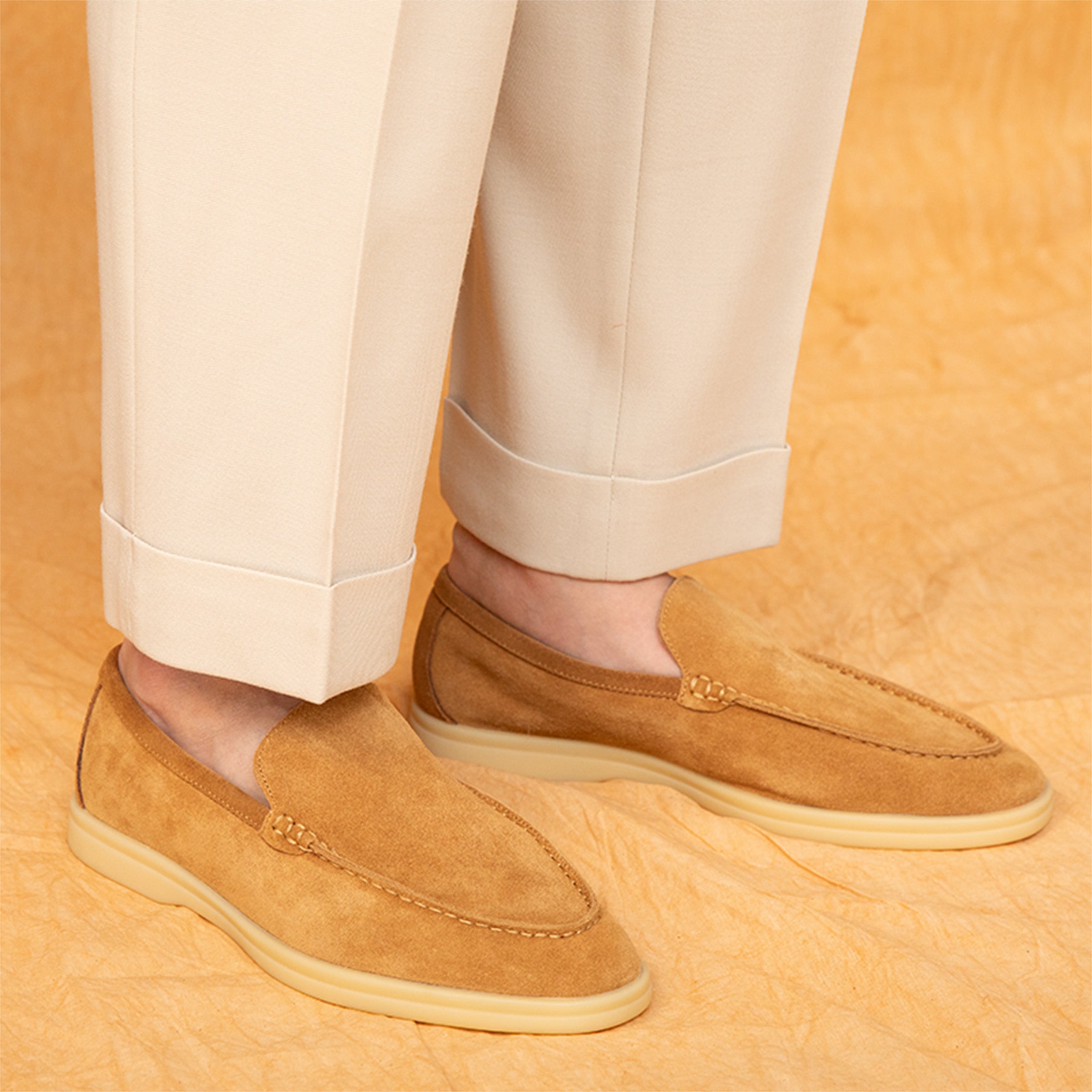 Positano Süet Loaferlar