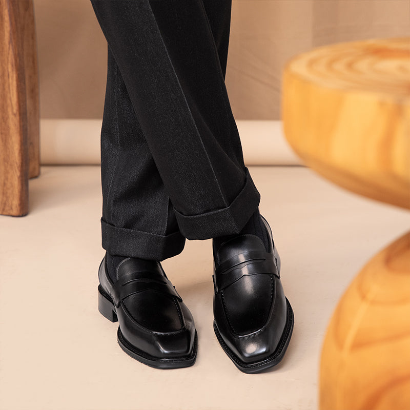 Citi Deri Papyonlu Loaferlar