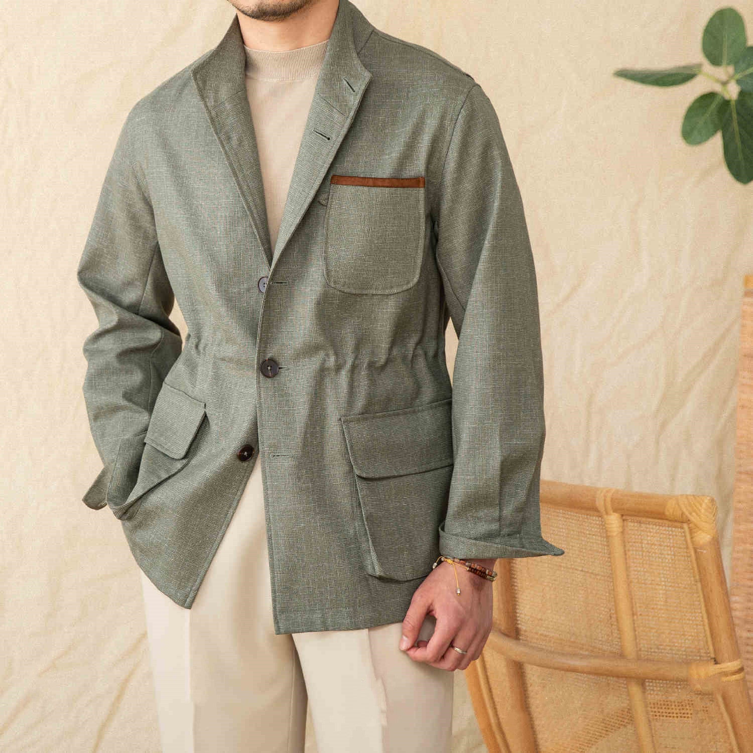 Prato Süet Detaylı Blazer