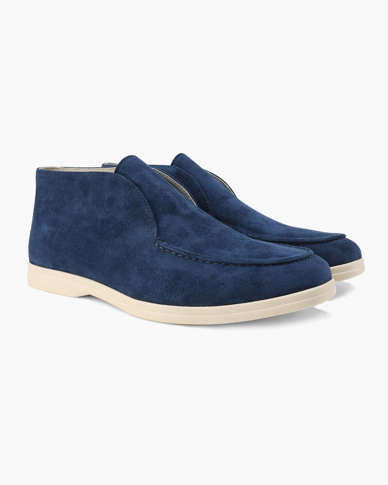 Yüksek Süet Loaferlar