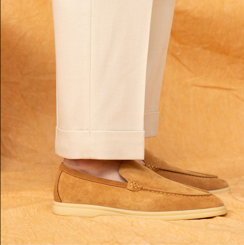 Positano Süet Loaferlar
