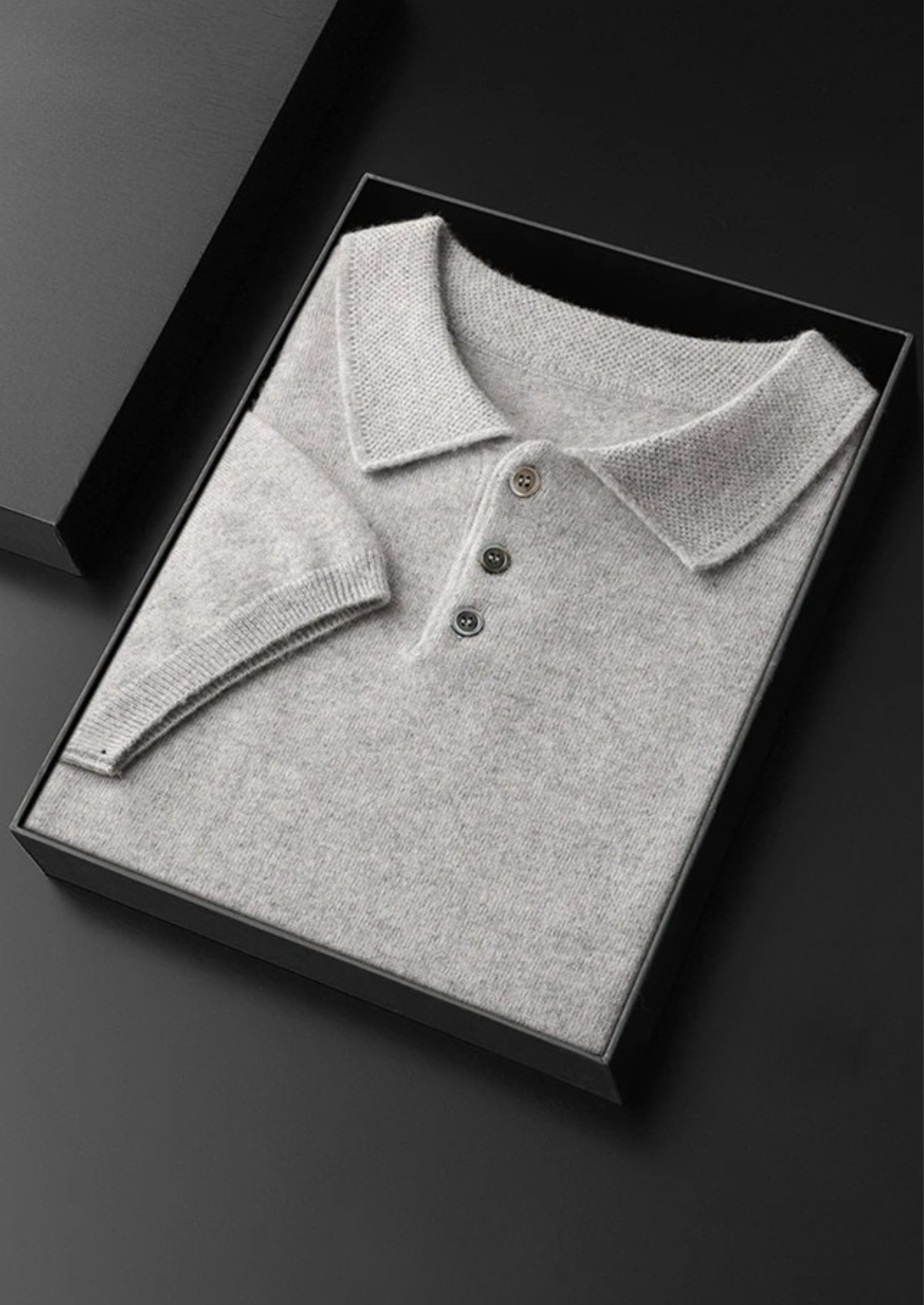 Premium Kaşmir Klasik Polo Tişört