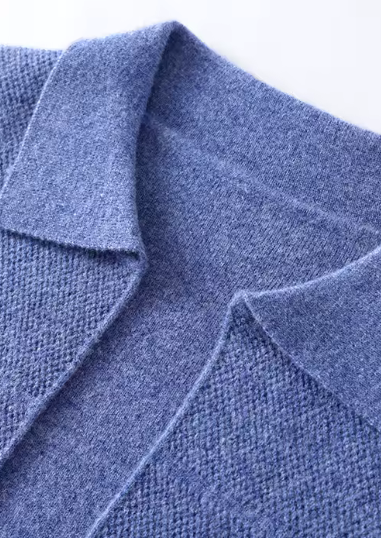 Saf Ekstra İnce Merino Yünü Düğmeli Overshirt
