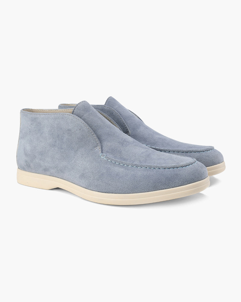 Yüksek Süet Loaferlar
