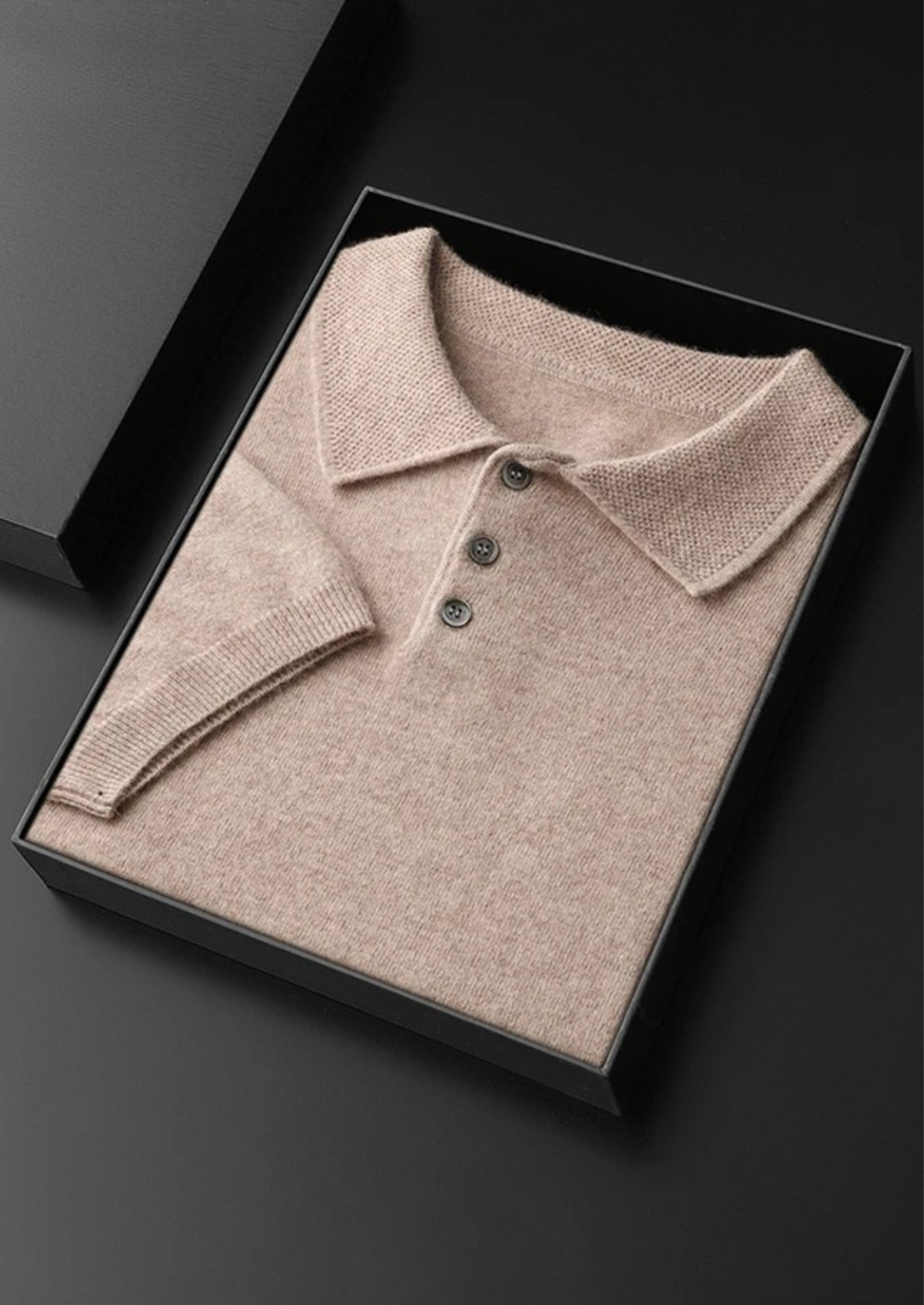 Premium Kaşmir Klasik Polo Tişört