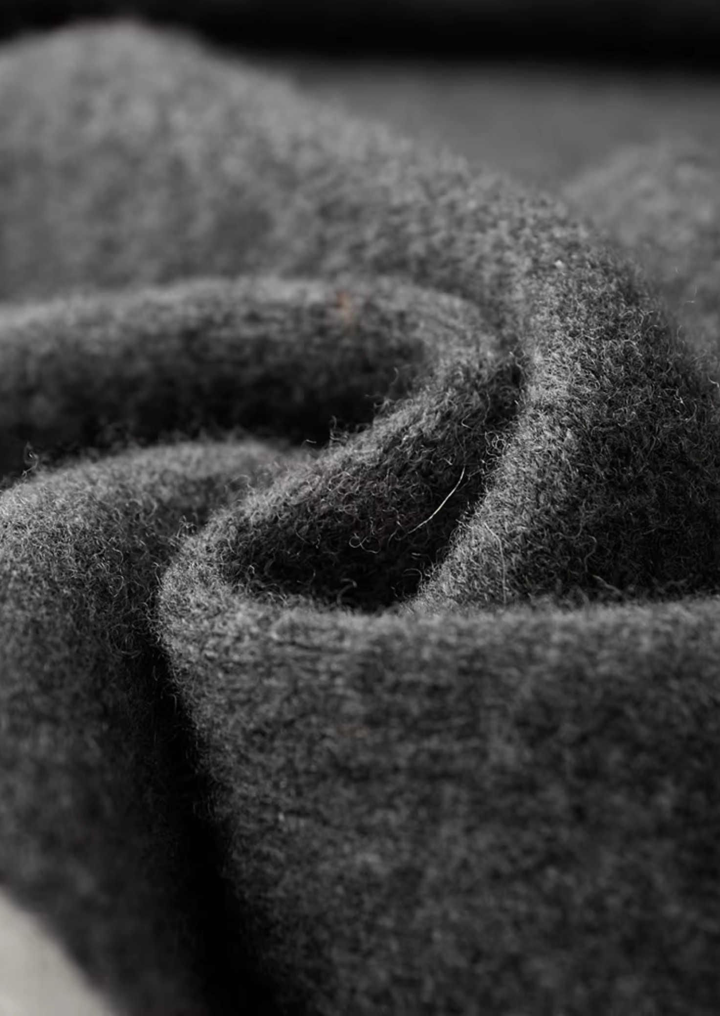 Saf Ekstra İnce Merino Yünü Oversize Pantolon