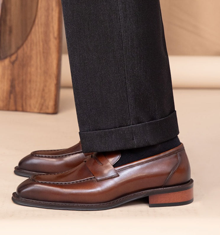 Citi Deri Papyonlu Loaferlar