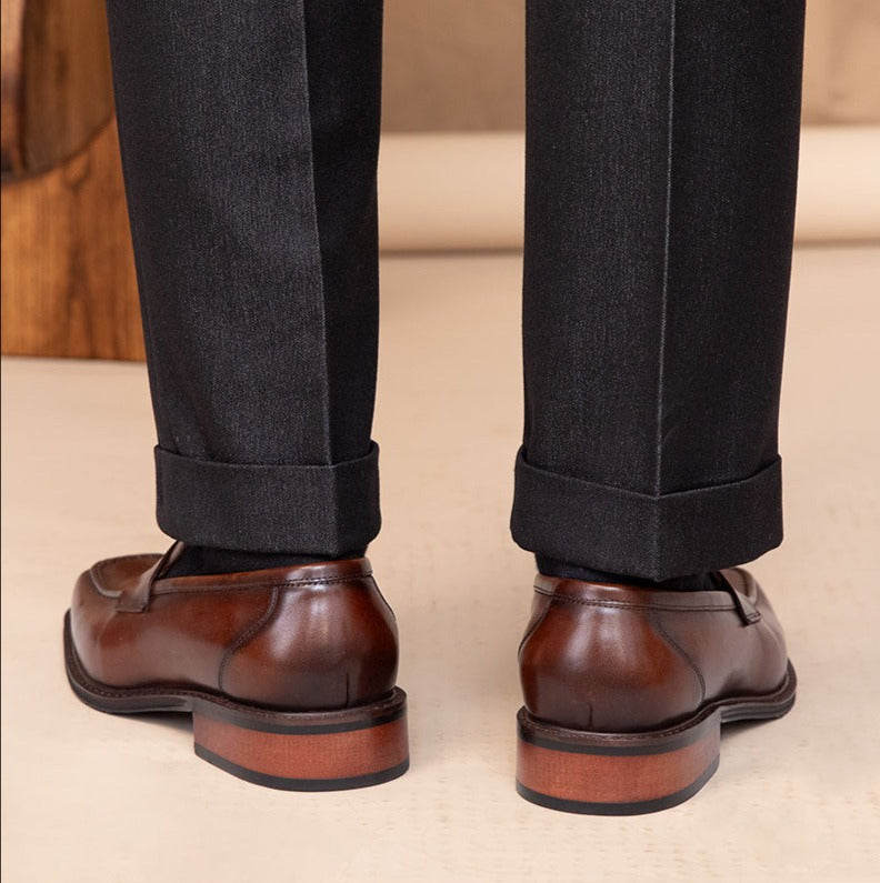 Citi Deri Papyonlu Loaferlar