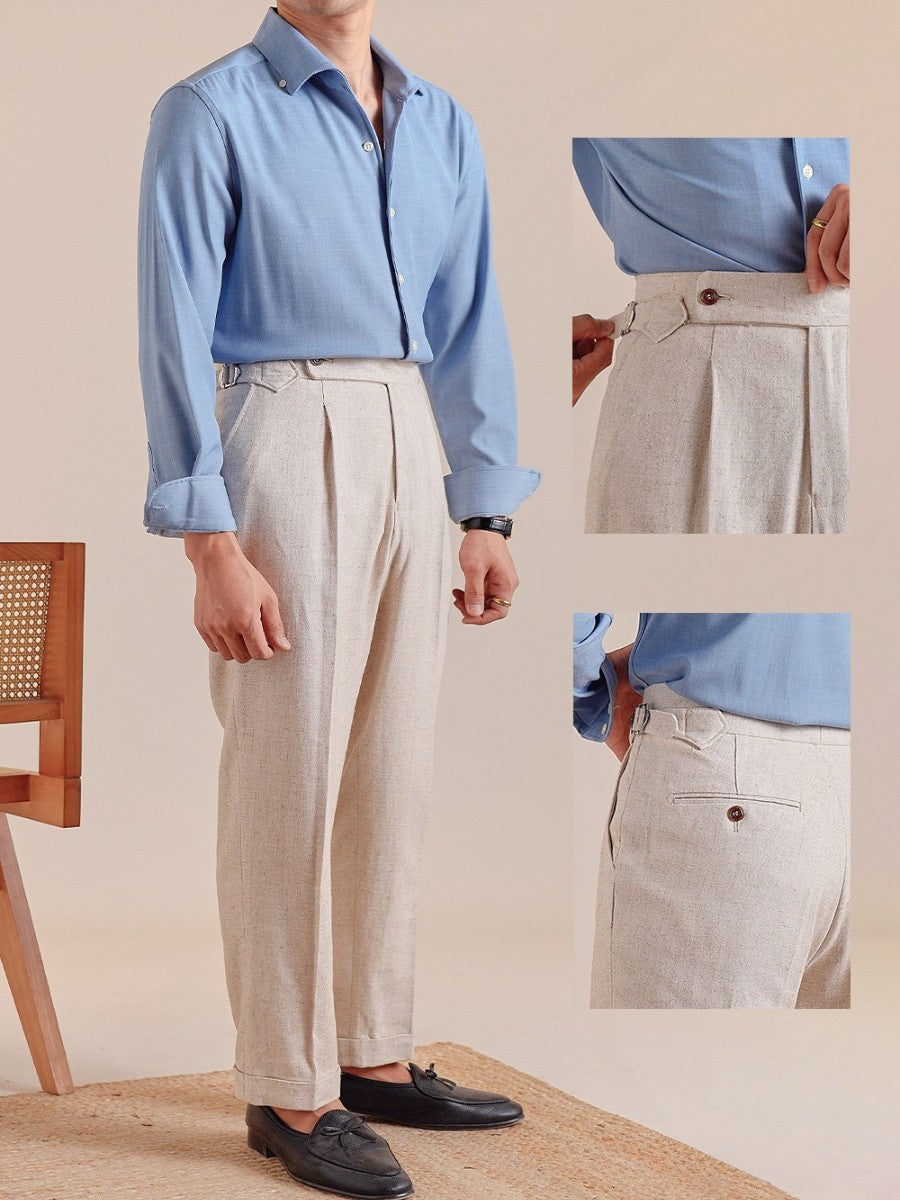 PortoFino Keten Karışımı Pantolon