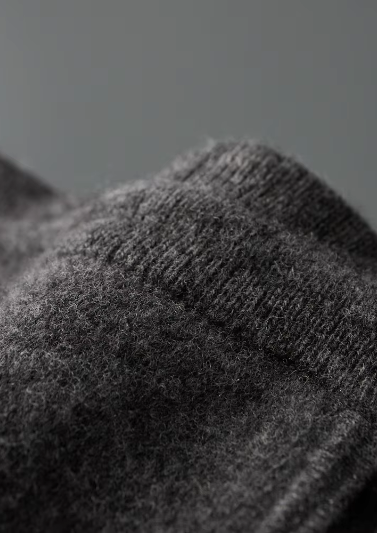Saf Ekstra İnce Merino Yünü Oversize Pantolon