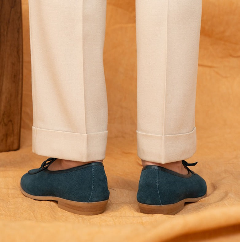 Amalfi Süet Belçika Loaferları