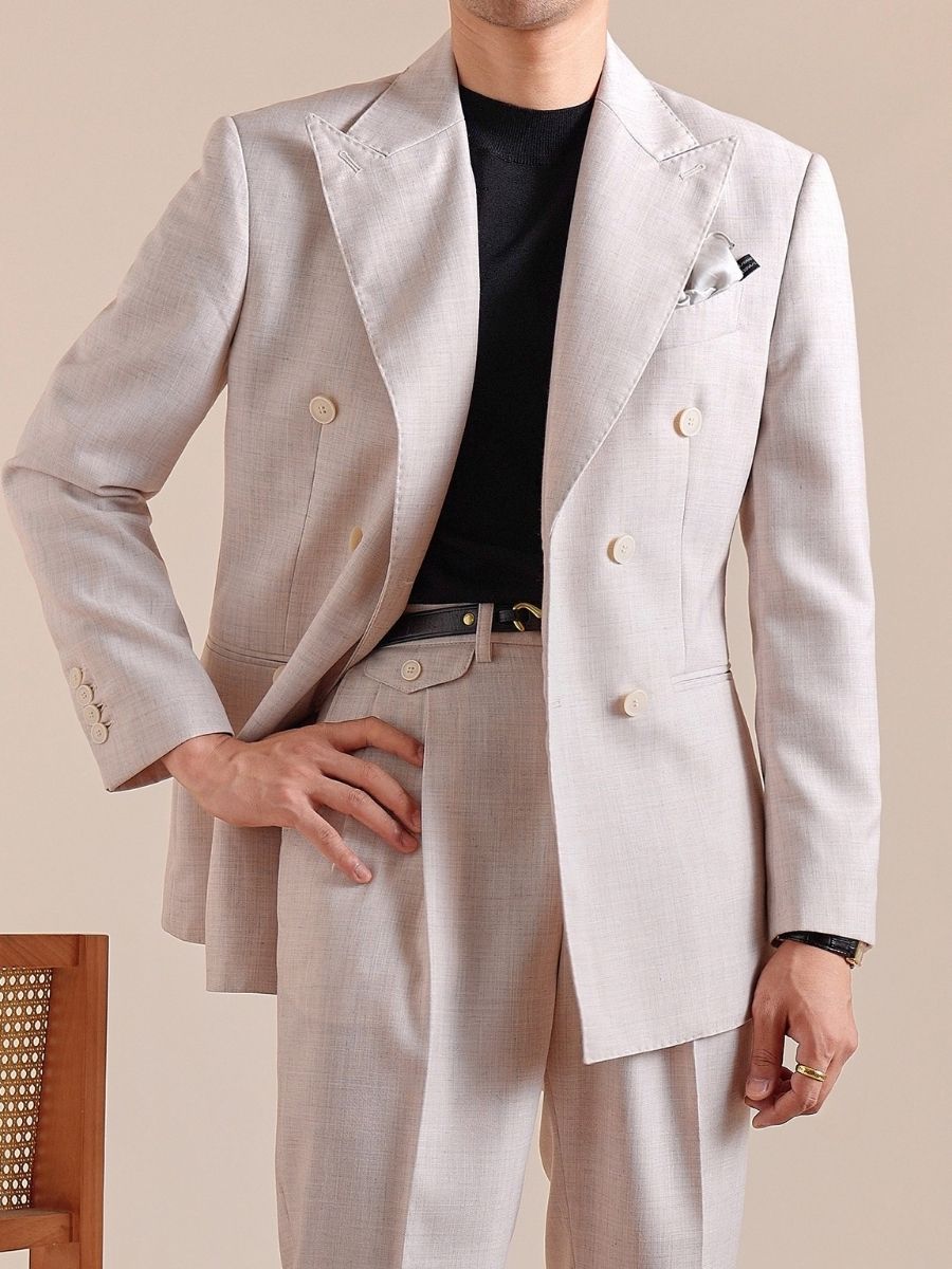 Brienza Çift Düğmeli Blazer