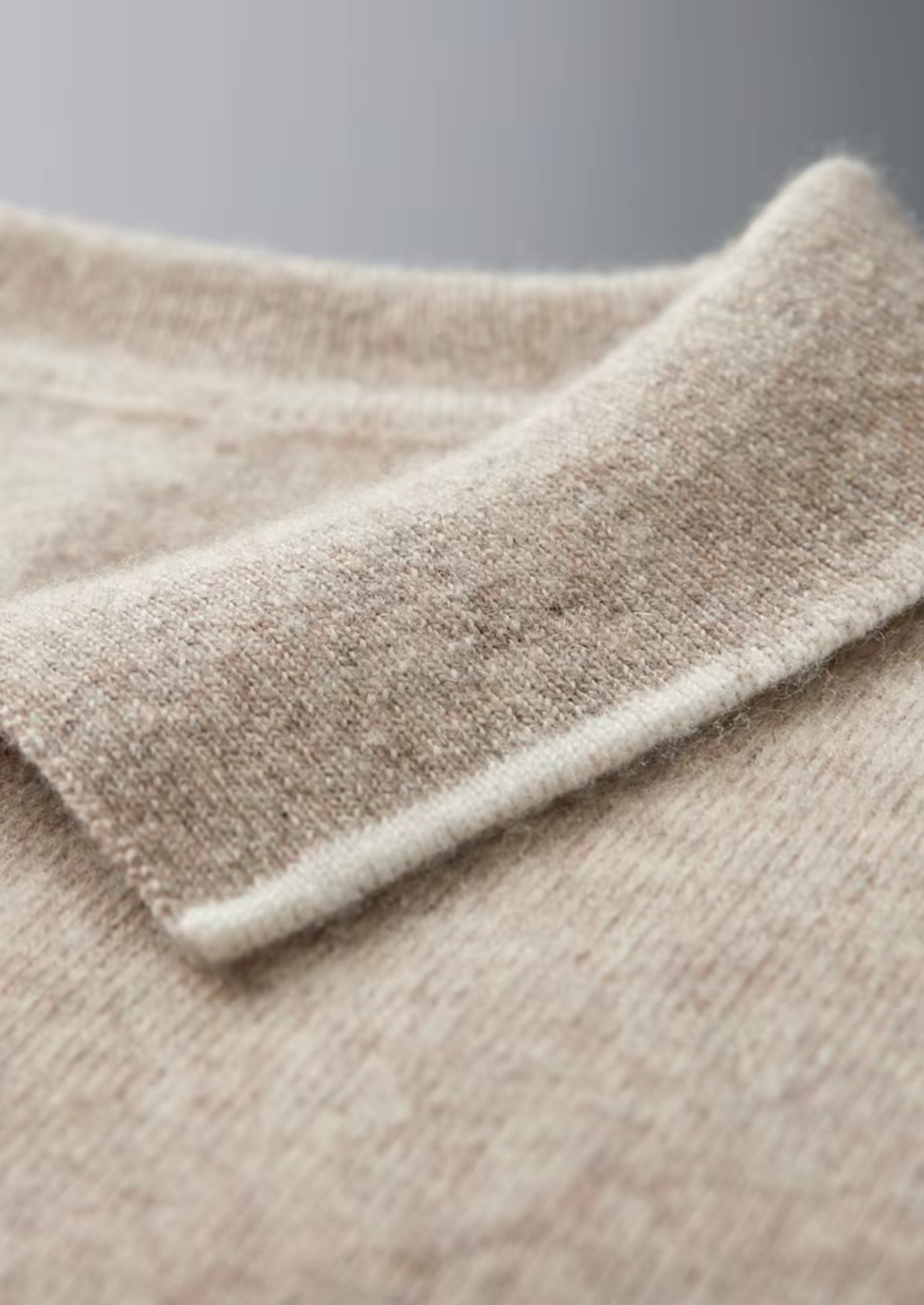 Premium Kaşmir Çift Ton Düğmeli Polo