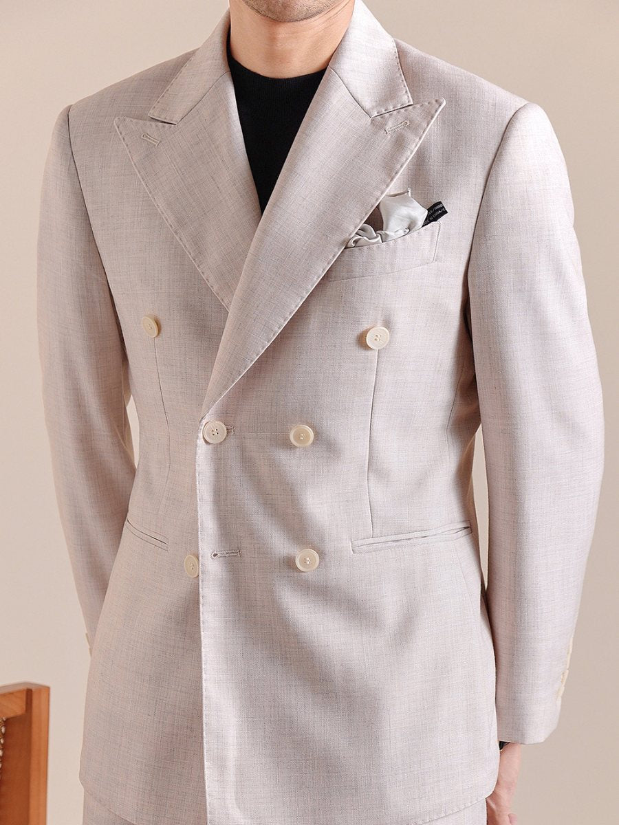 Brienza Çift Düğmeli Blazer
