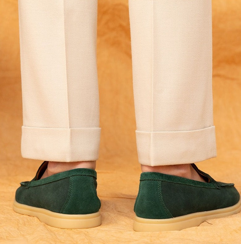 Positano Süet Loaferlar