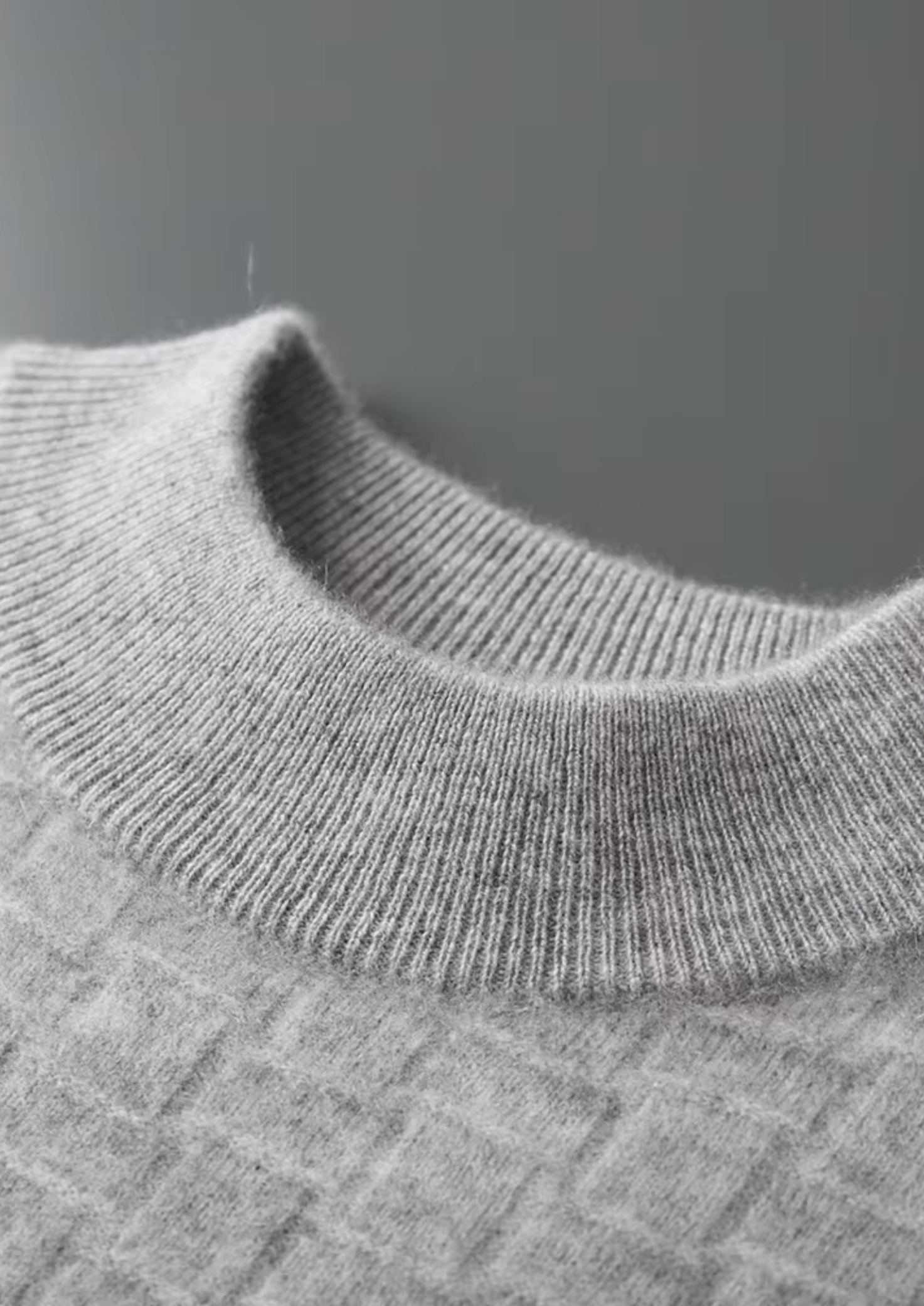 Saf Ekstra İnce Merino Yünü Dokulu Polo Yaka