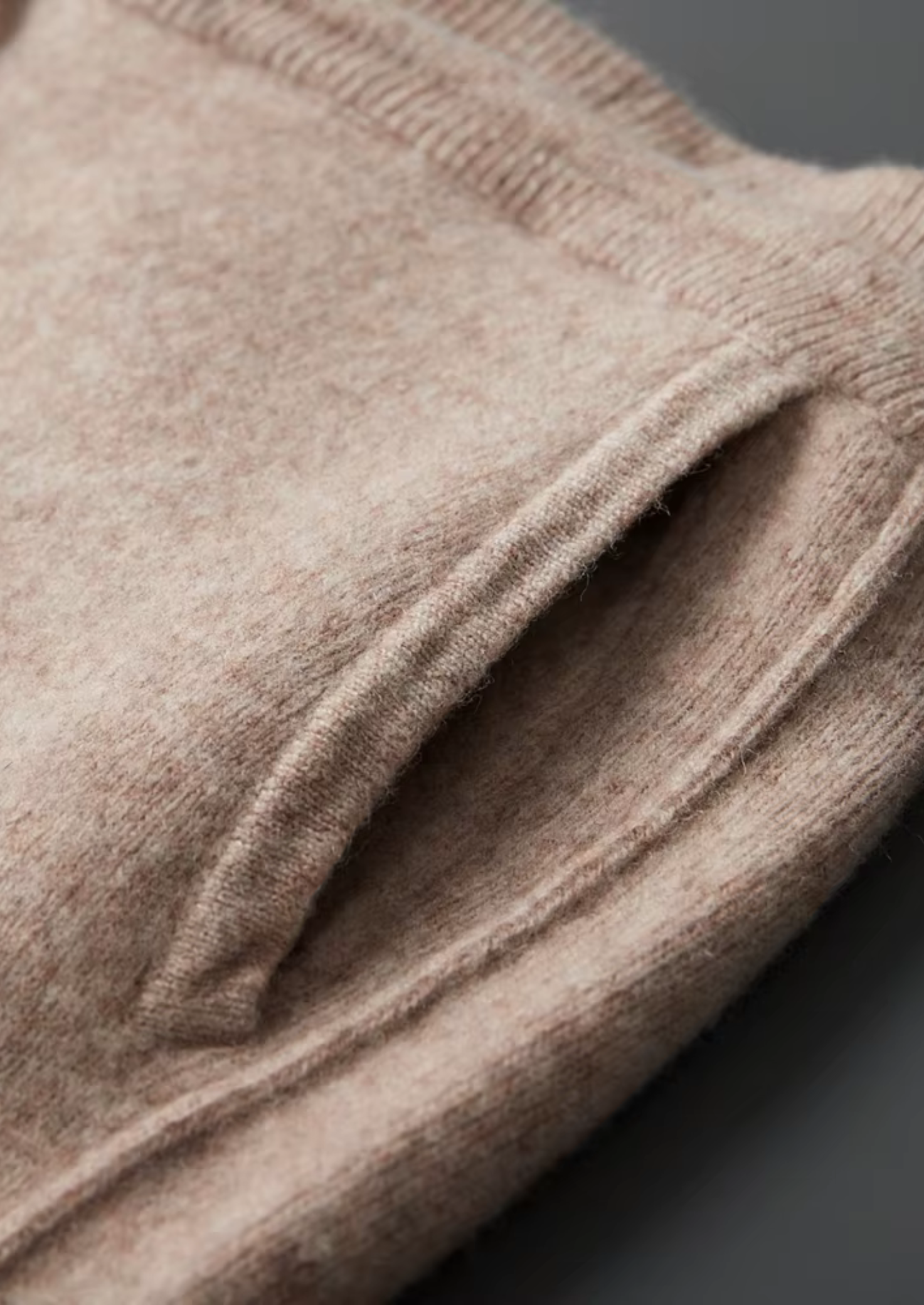 Saf Ekstra İnce Merino Yünü Jogger