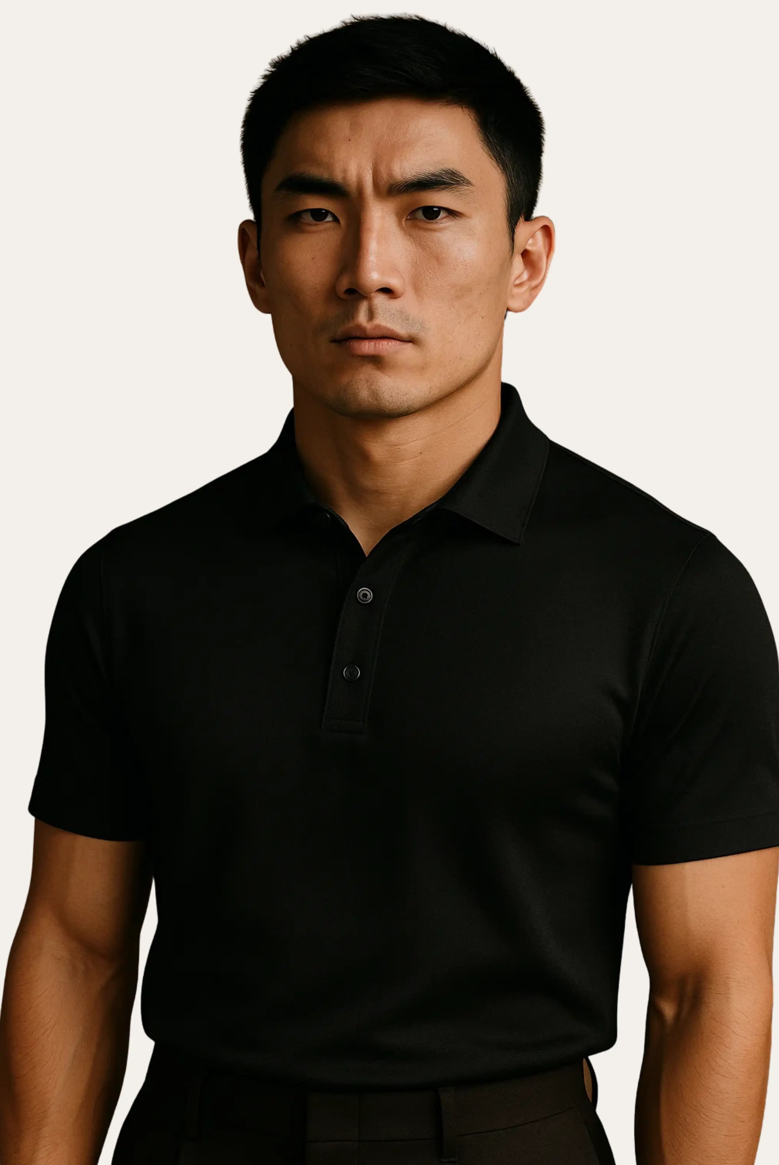 Siyah İmparator Polo MARTIN MILANO®