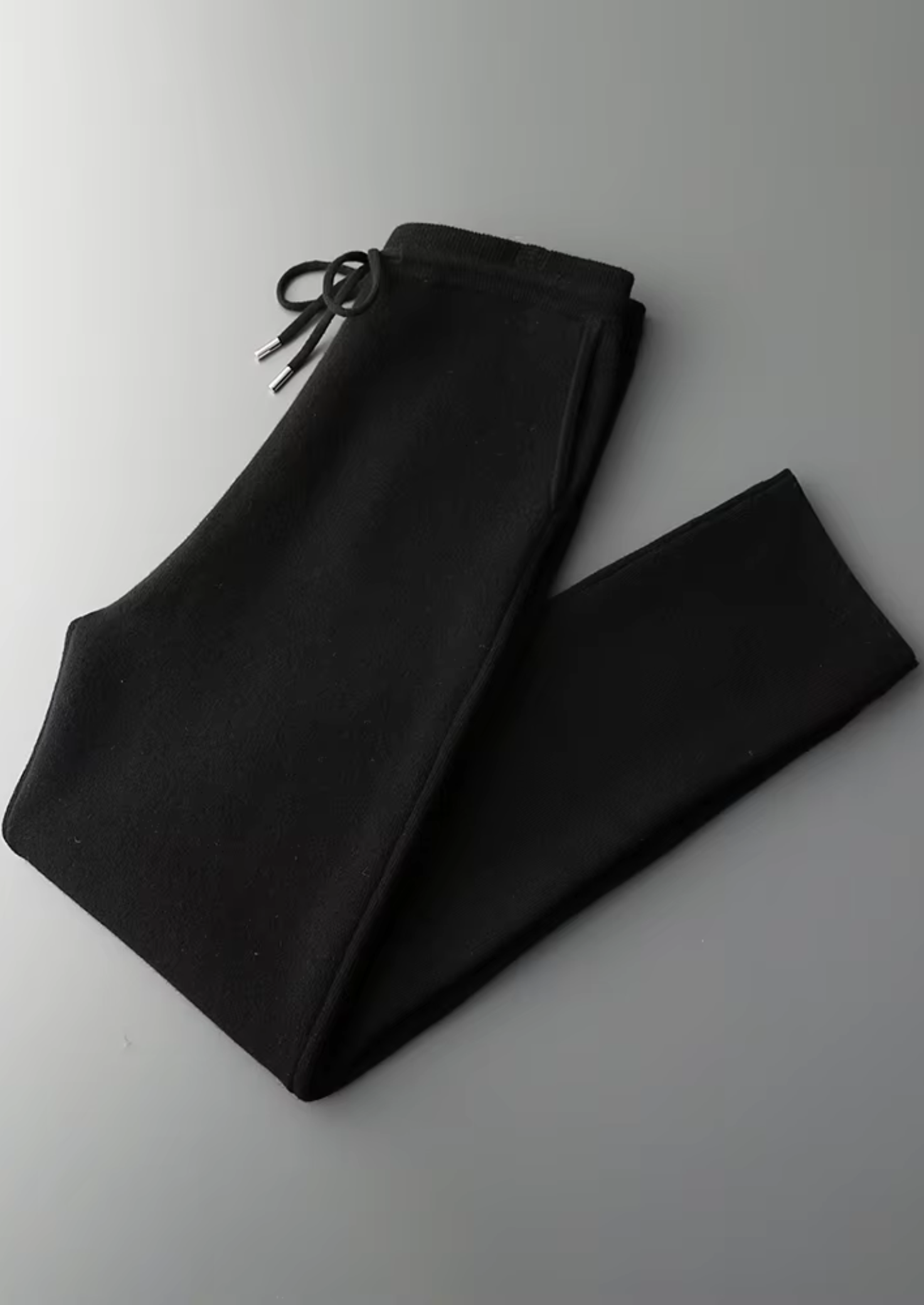Saf Ekstra İnce Merino Yünü Relax Pantolon