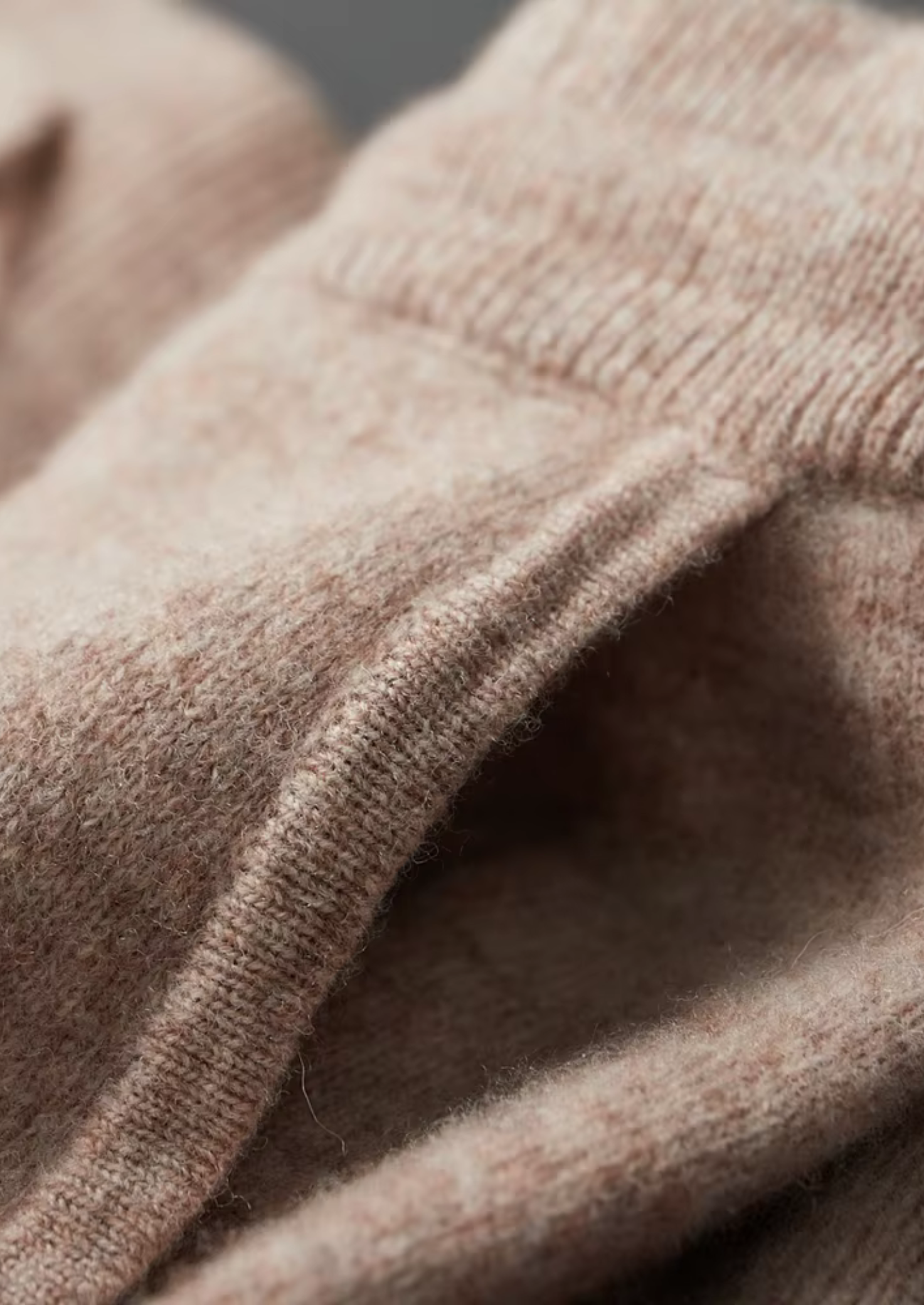 Saf Ekstra İnce Merino Yünü Relax Pantolon