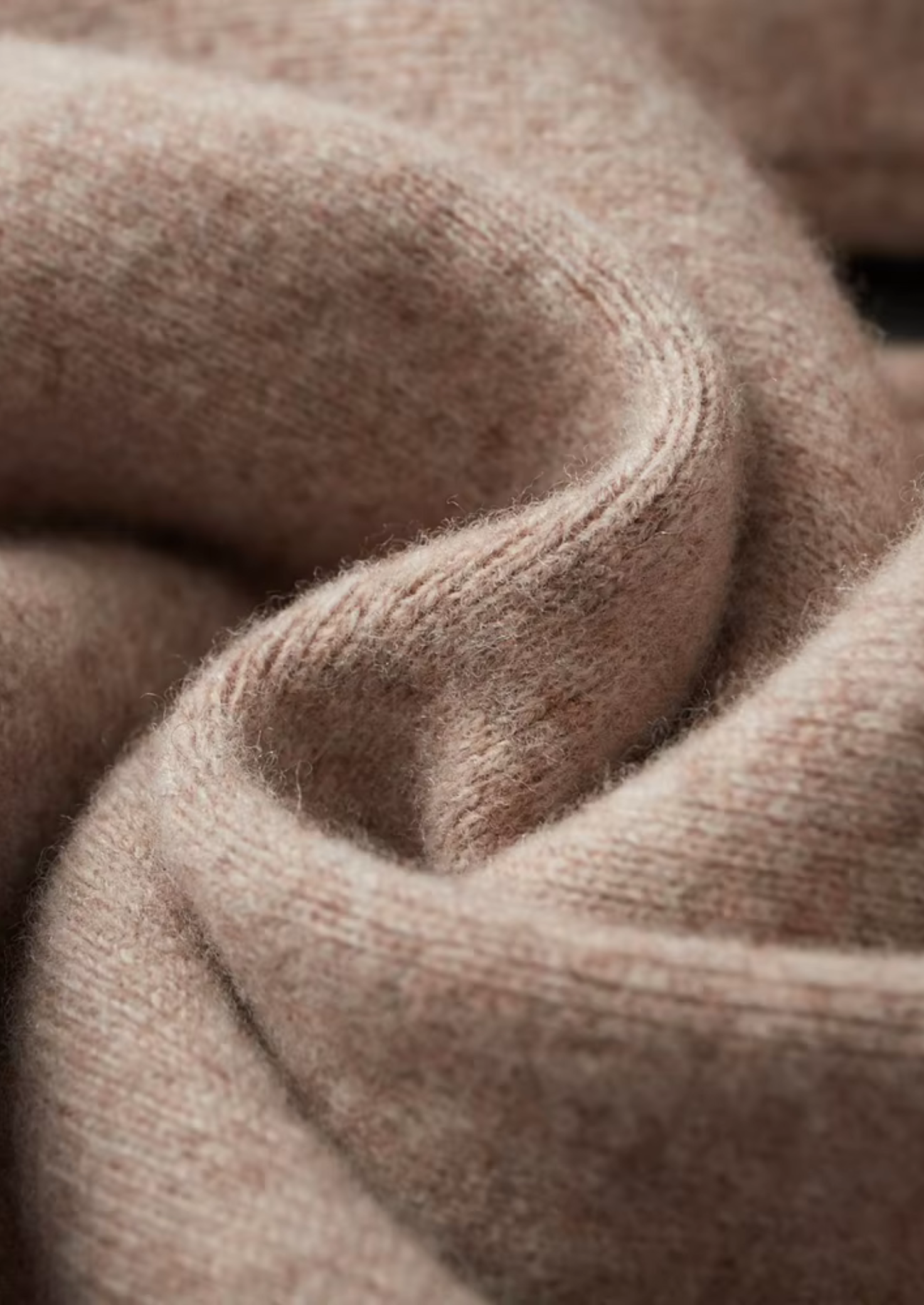 Saf Ekstra İnce Merino Yünü Relax Pantolon