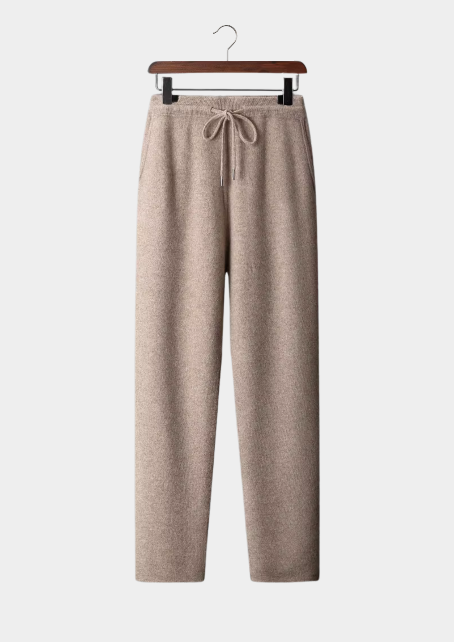 Saf Ekstra İnce Merino Yünü Relax Pantolon