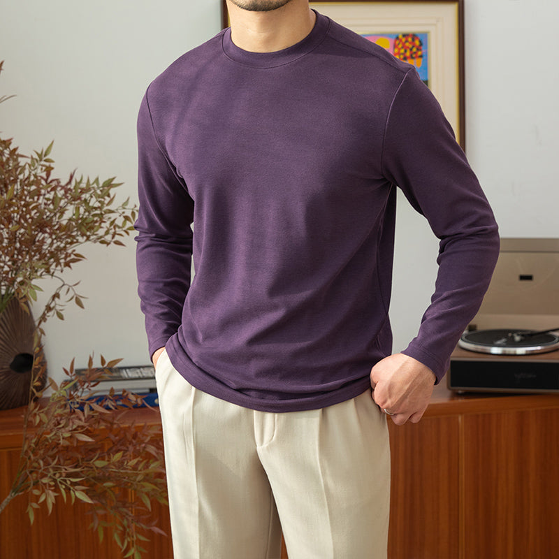 Pamuk Uzun Kollu T-Shirt