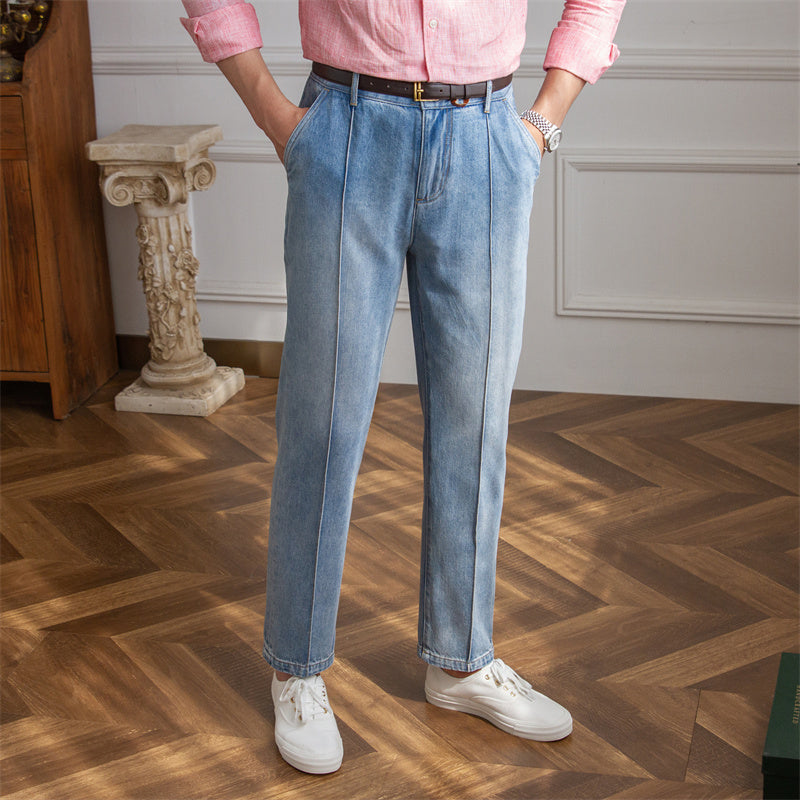 Roma Denim Tek Pileli Pantolon