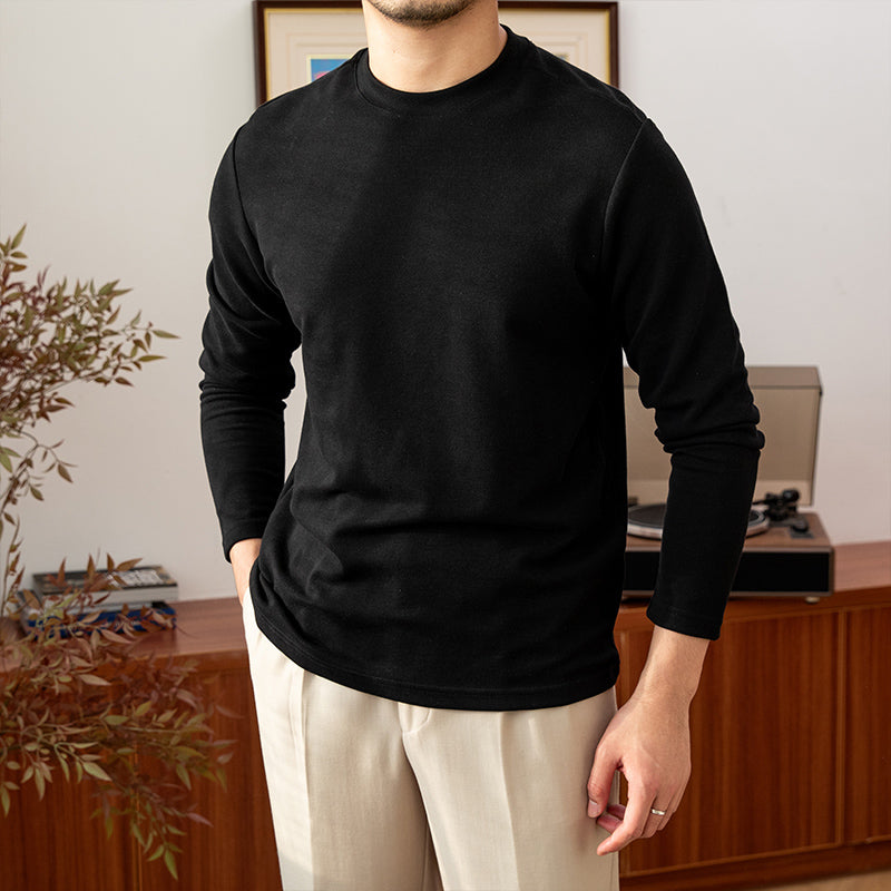 Pamuk Uzun Kollu T-Shirt