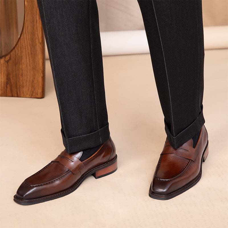Citi Deri Papyonlu Loaferlar