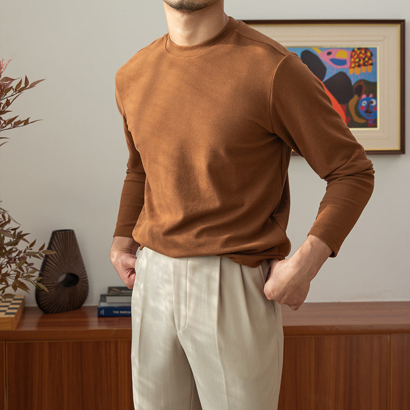 Pamuk Uzun Kollu T-Shirt