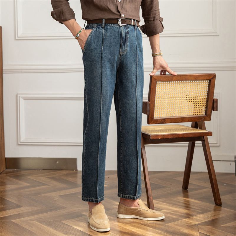 Roma Denim Tek Pileli Pantolon