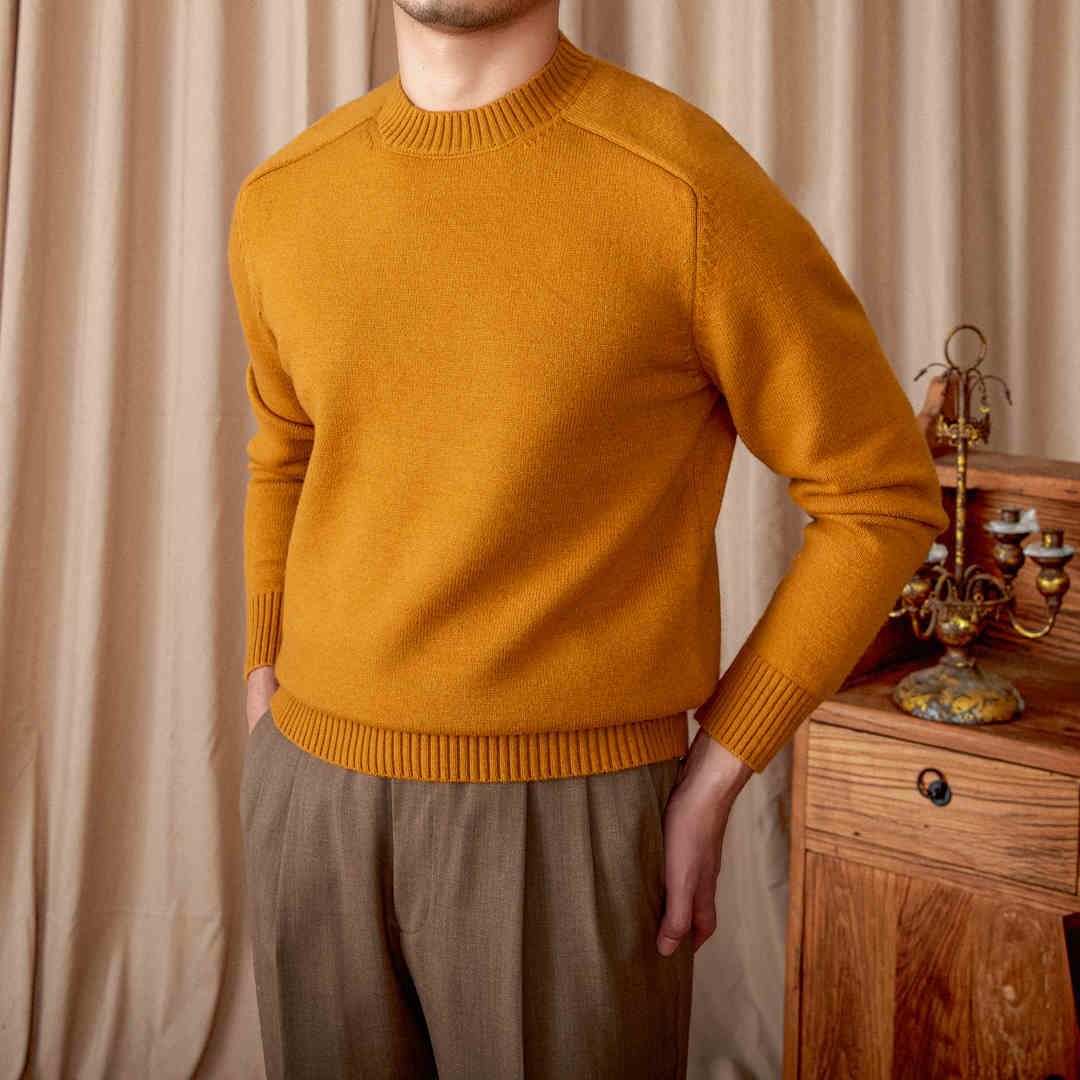 Basic Çizgili Triko Kazak