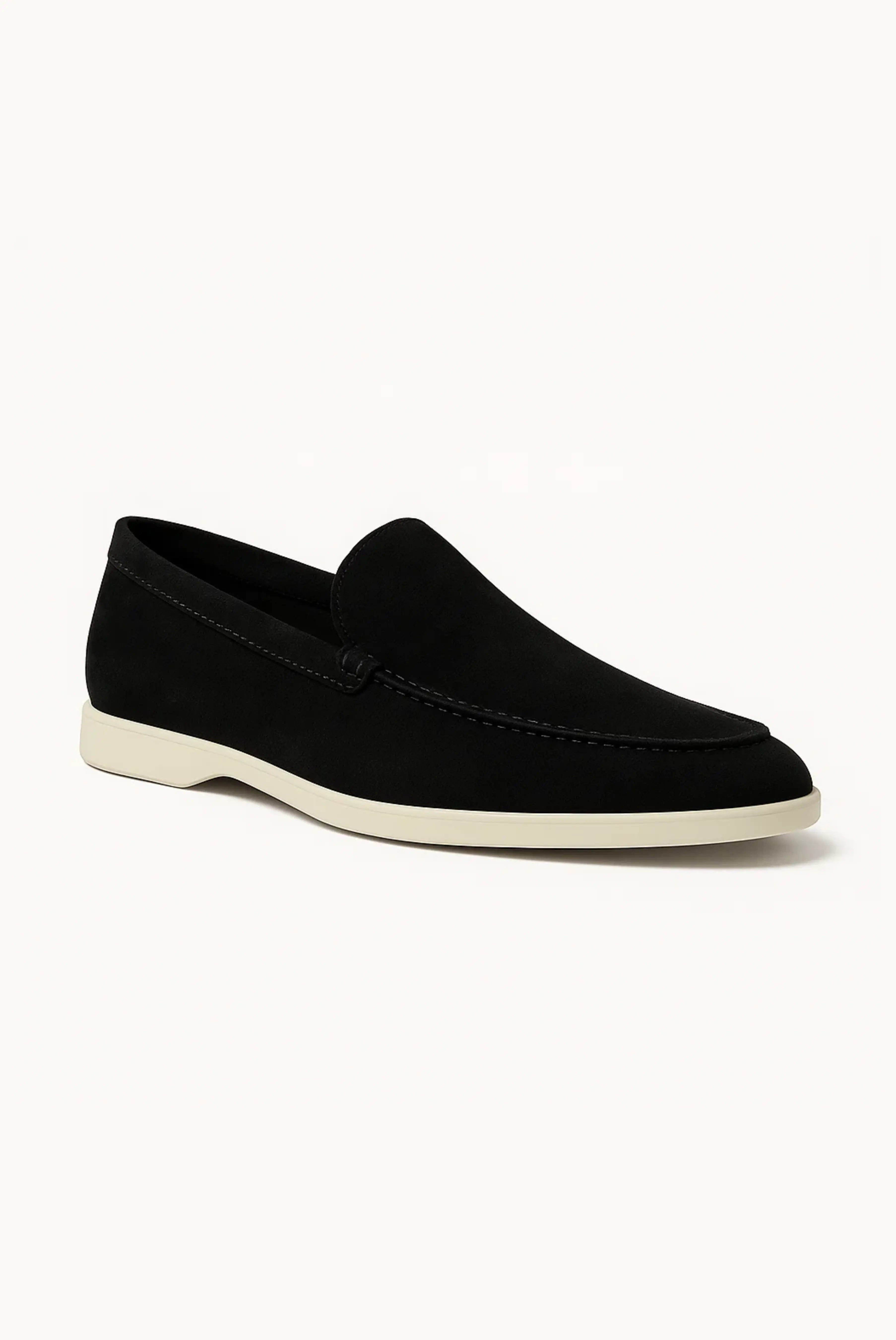 Siyah Hakiki Loafer MARTIN MILANO®
