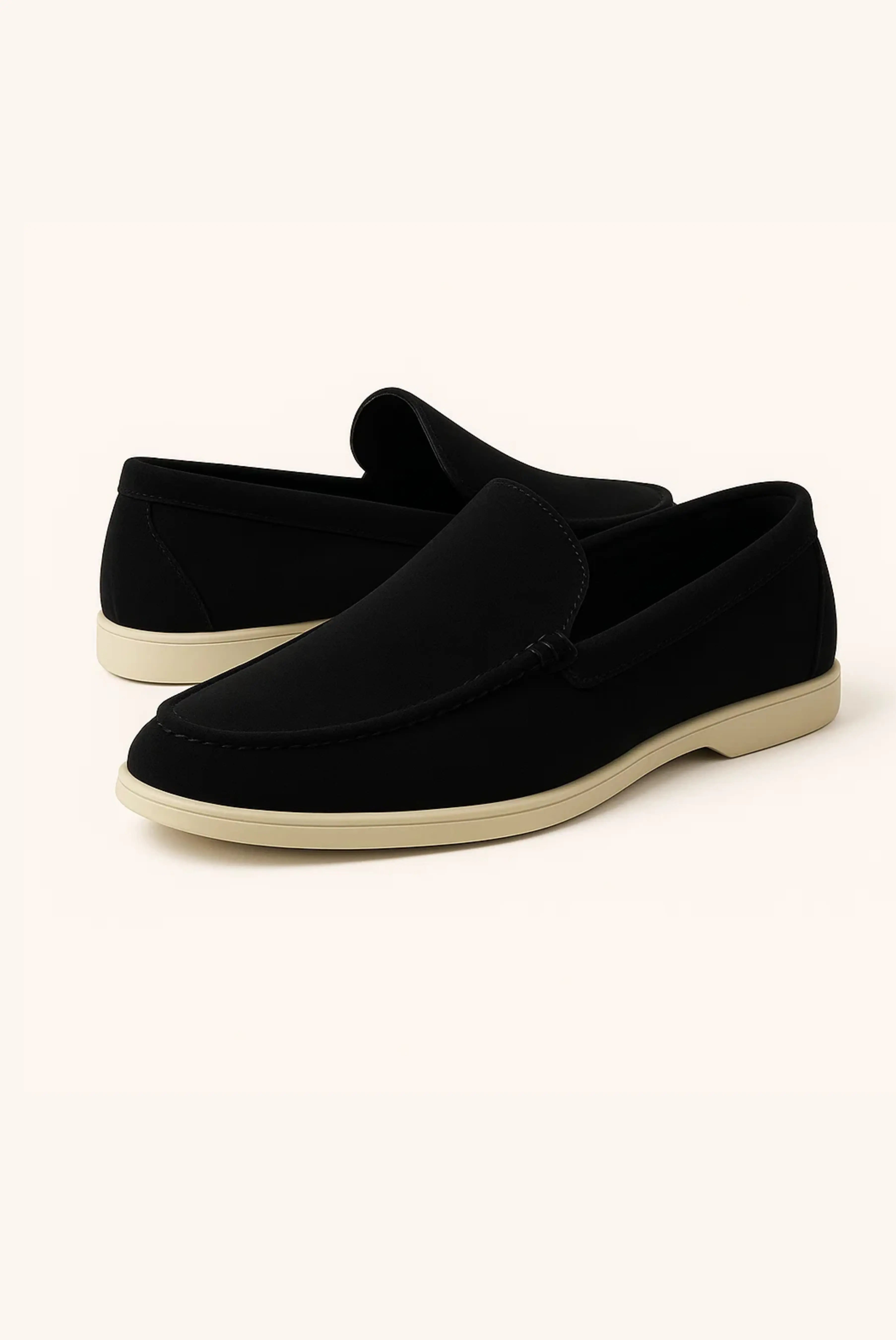 Siyah Hakiki Loafer MARTIN MILANO®