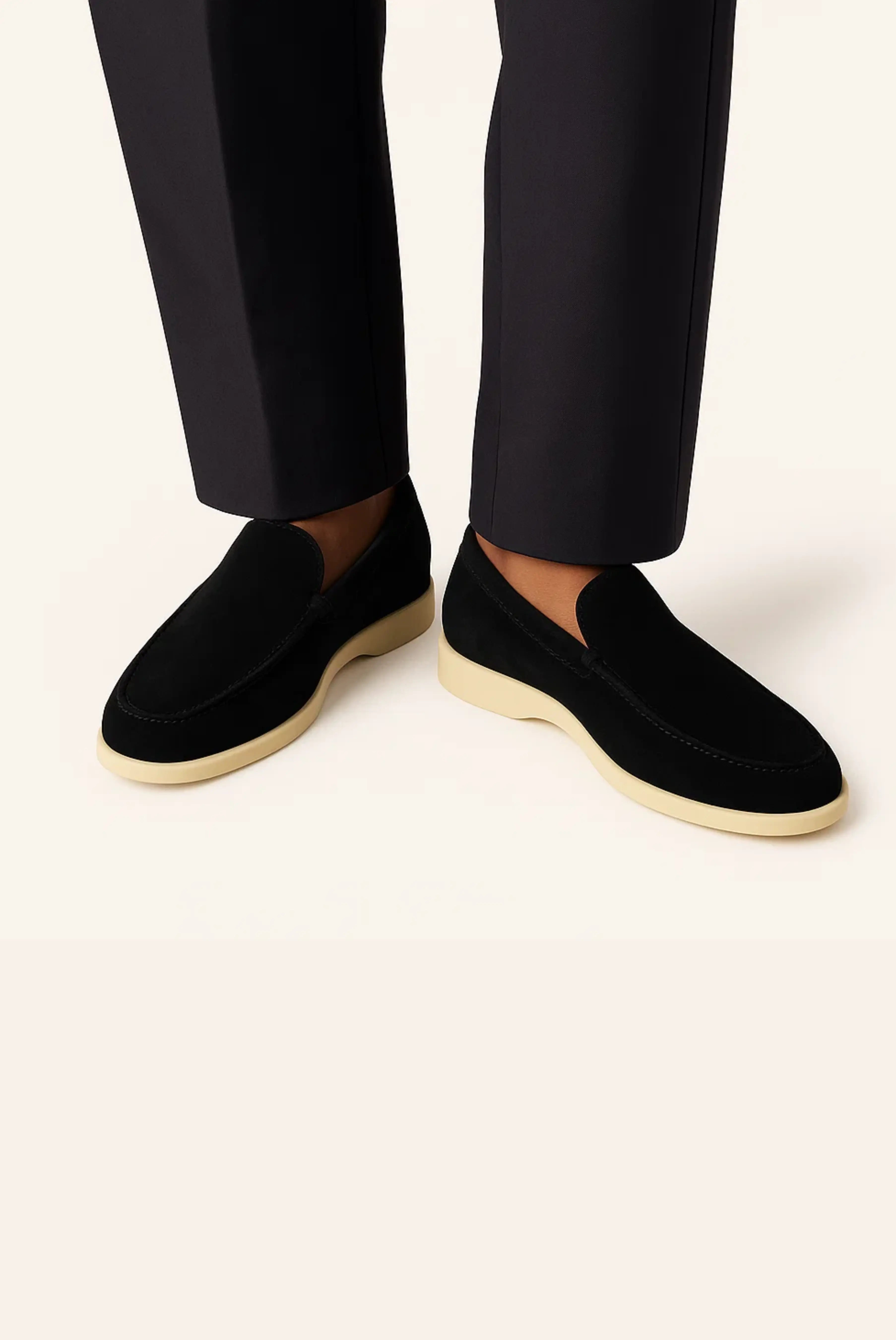 Siyah Hakiki Loafer MARTIN MILANO®
