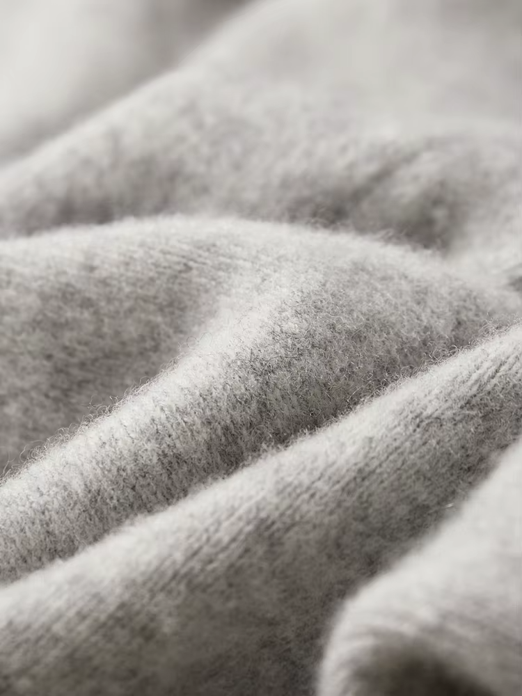 Saf Ekstra İnce Merino Yünü Relax Pantolon