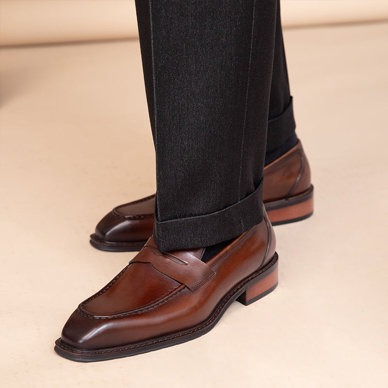 Citi Deri Papyonlu Loaferlar