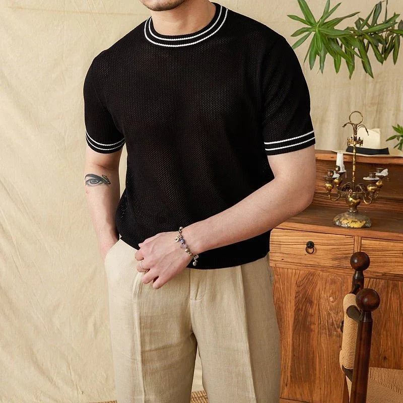 Alonso Örgü Kısa Kollu Tişört - Martin Milano