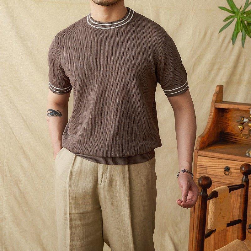 Alonso Örgü Kısa Kollu Tişört - Martin Milano