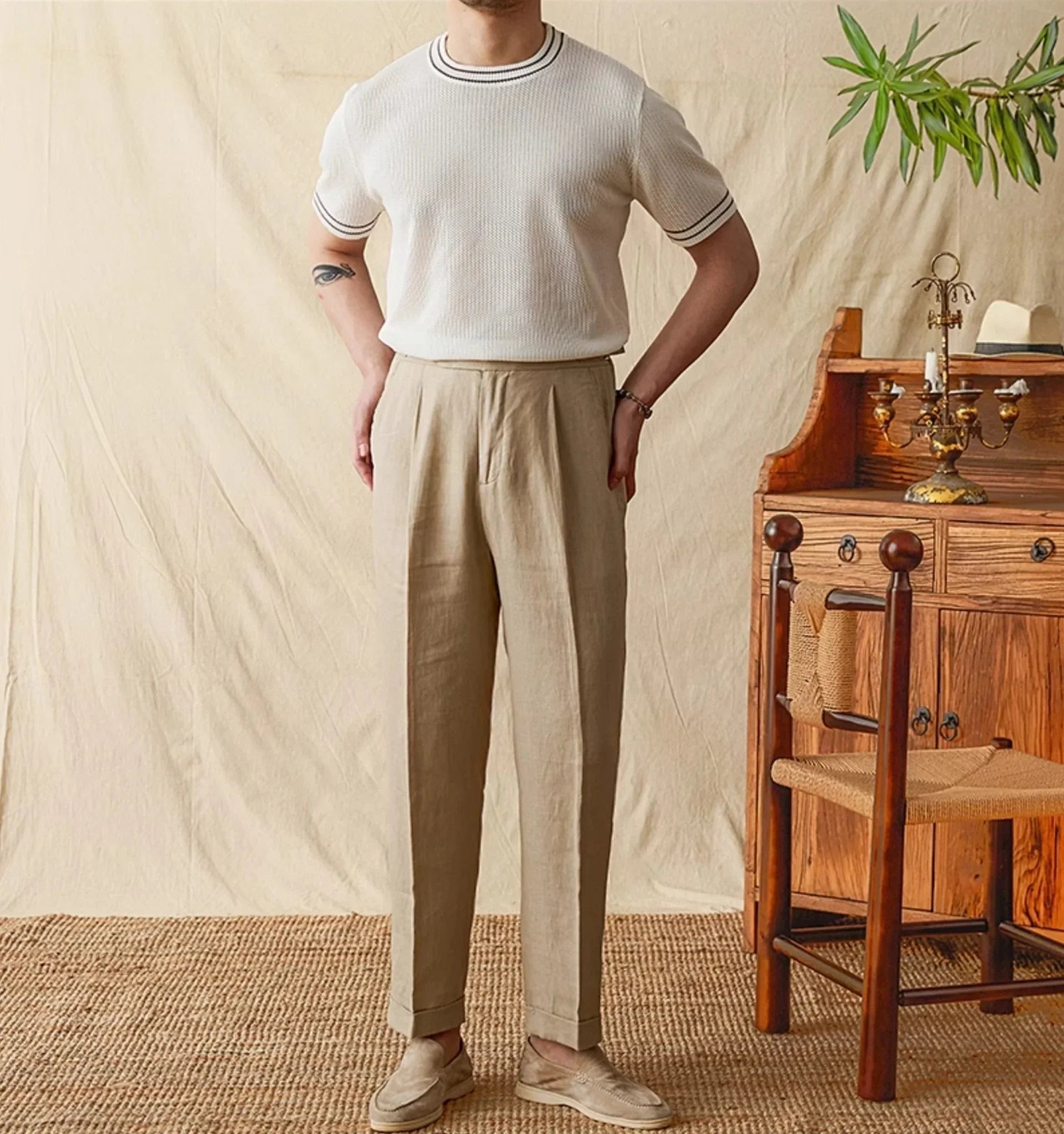 Alonso Örgü Kısa Kollu Tişört - Martin Milano