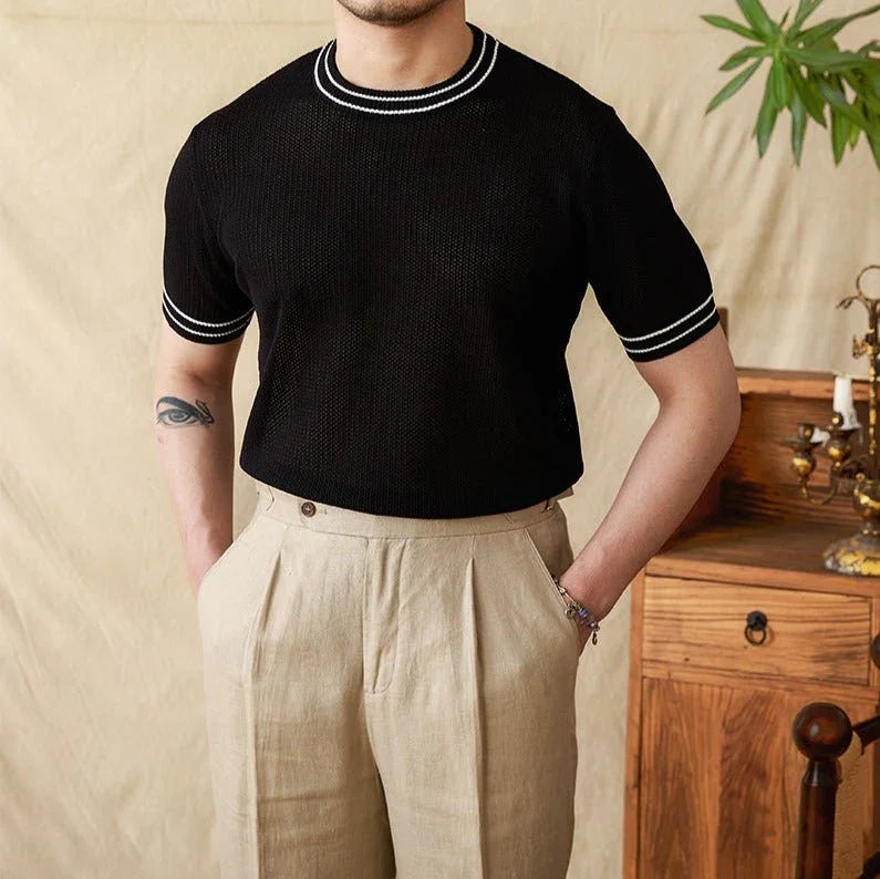 Alonso Örgü Kısa Kollu Tişört - Martin Milano