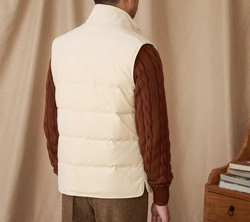 Aspen Dolgulu Kadife Yelek - Martin Milano