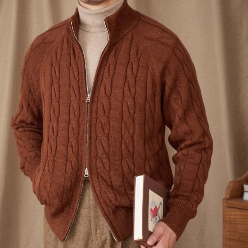 Aspen Örgü Pamuk Hırka - Martin Milano