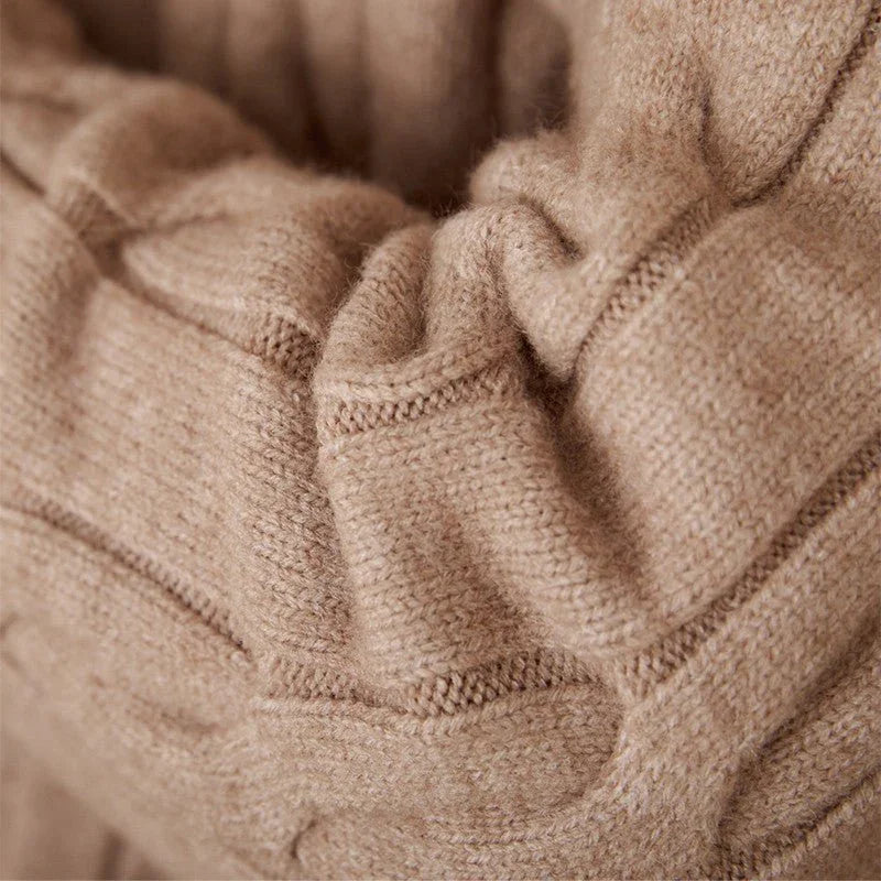 Aspen Örgü Püsküllü Yaka Hırka - Martin Milano