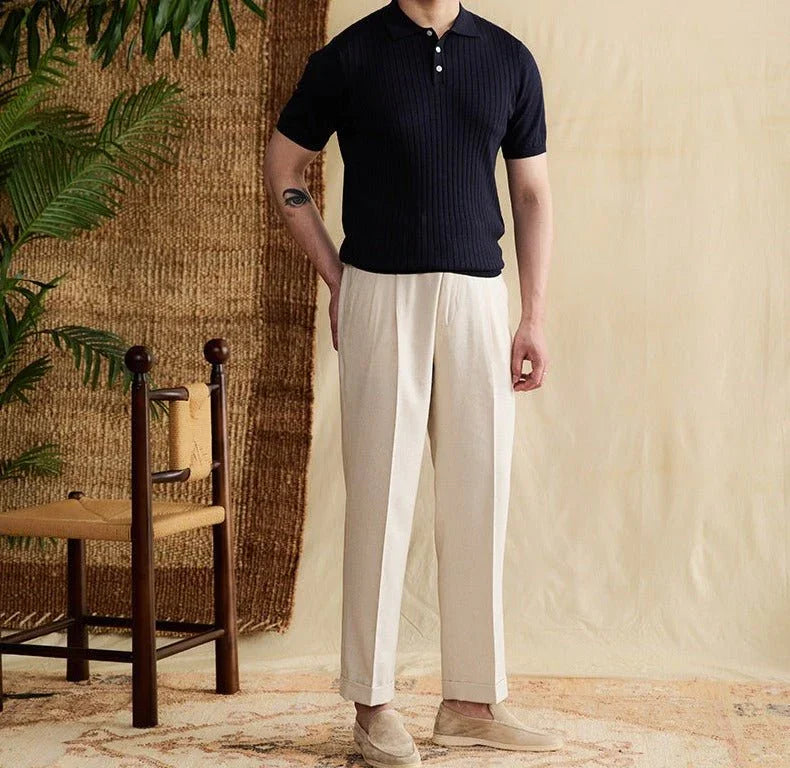 Atina Ribanalı Polo Tişört - Martin Milano