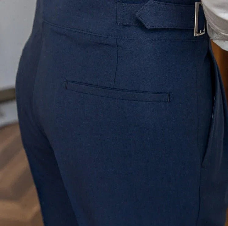 Capri Gurkha Katlanmış Düz Kesim Pantolon - Martin Milano