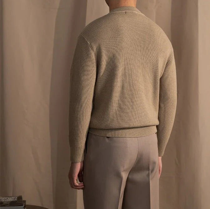 Casuale Desenli Yün Kazak - Martin Milano