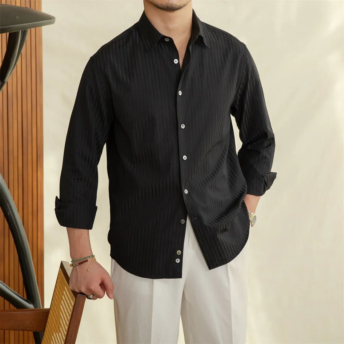 Çizgili Porto Cervo Gömlek - Martin Milano