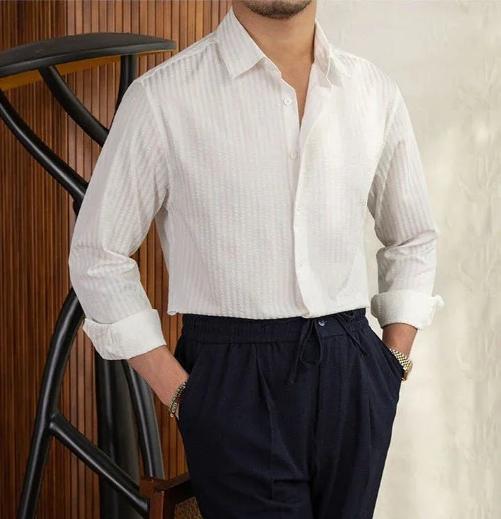 Çizgili Porto Cervo Gömlek - Martin Milano